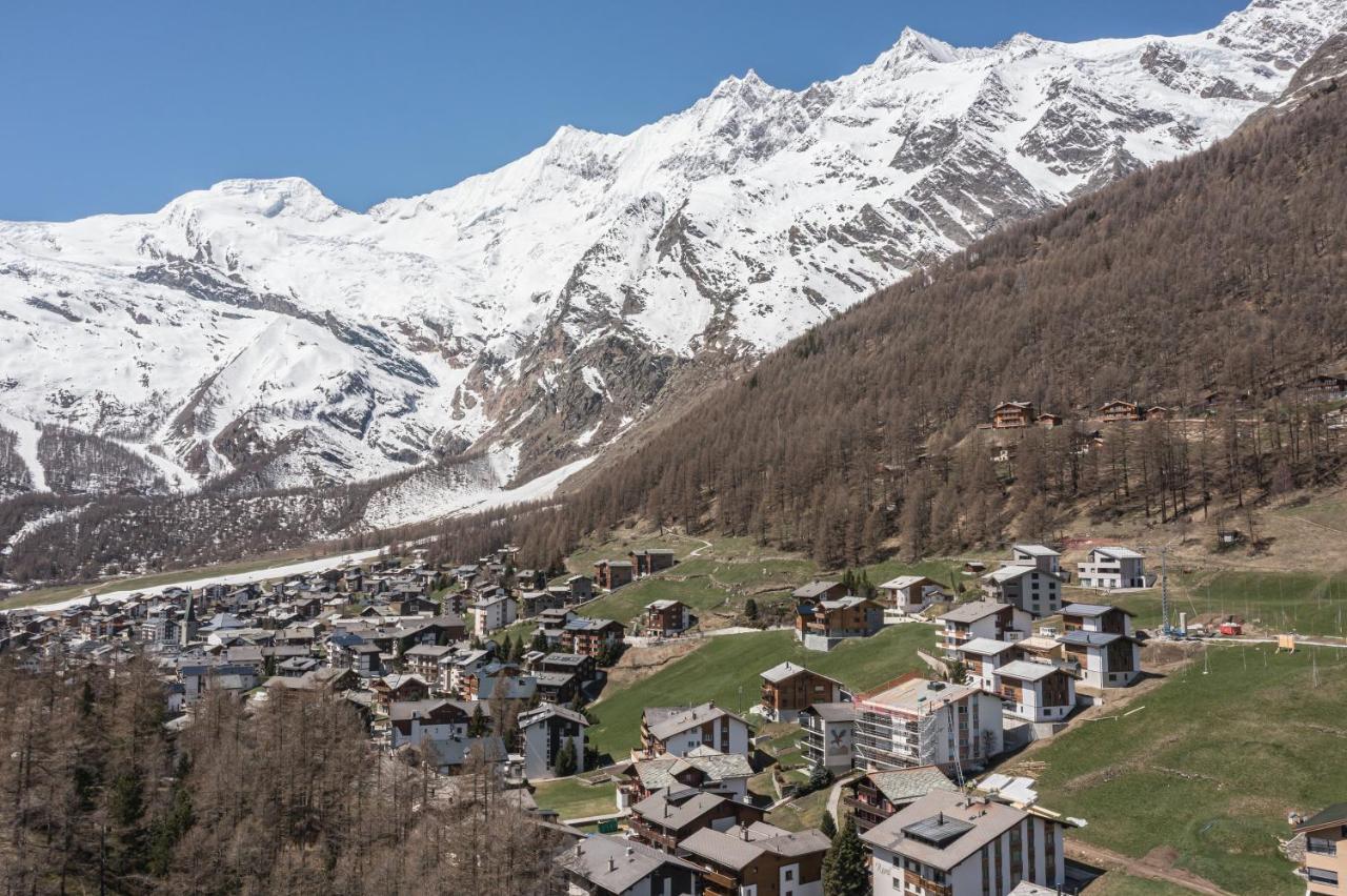 Apartmán Haus Alfa Saas Fee Exteriér fotografie