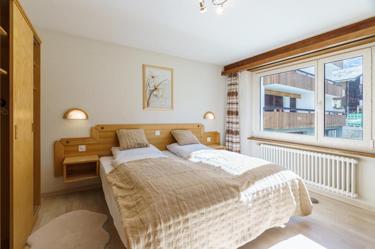 Apartmán Haus Alfa Saas Fee Exteriér fotografie