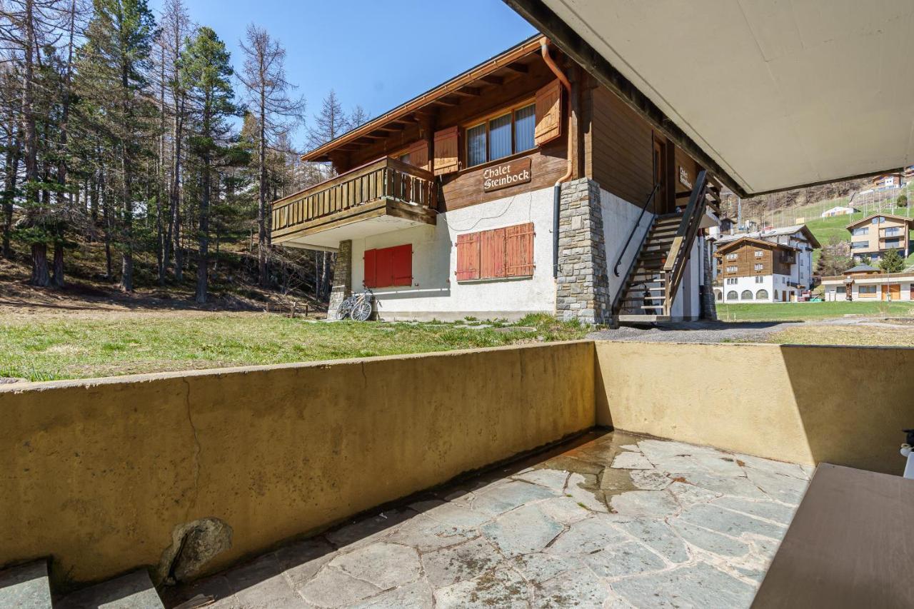 Apartmán Haus Alfa Saas Fee Exteriér fotografie