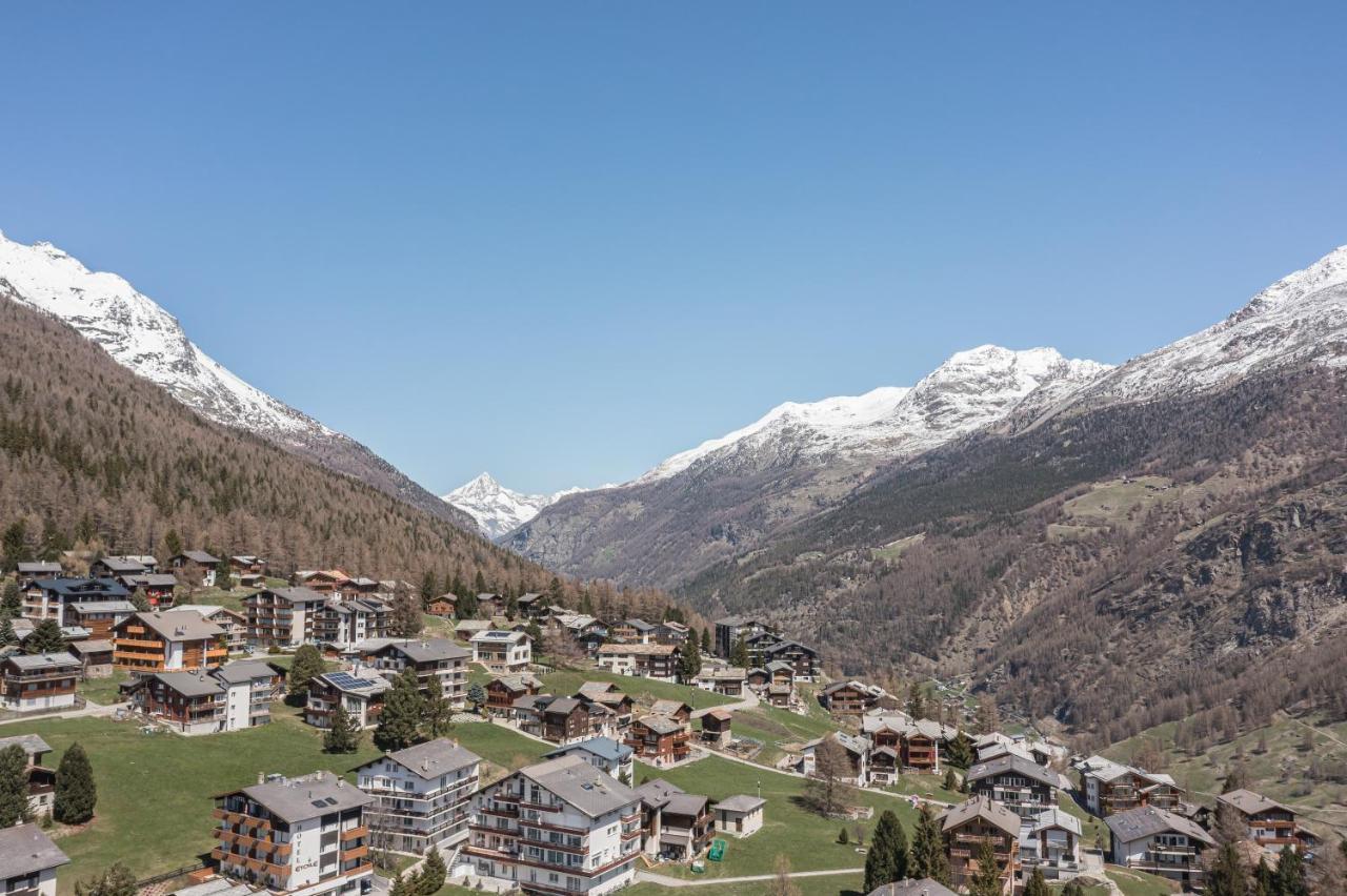 Apartmán Haus Alfa Saas Fee Exteriér fotografie