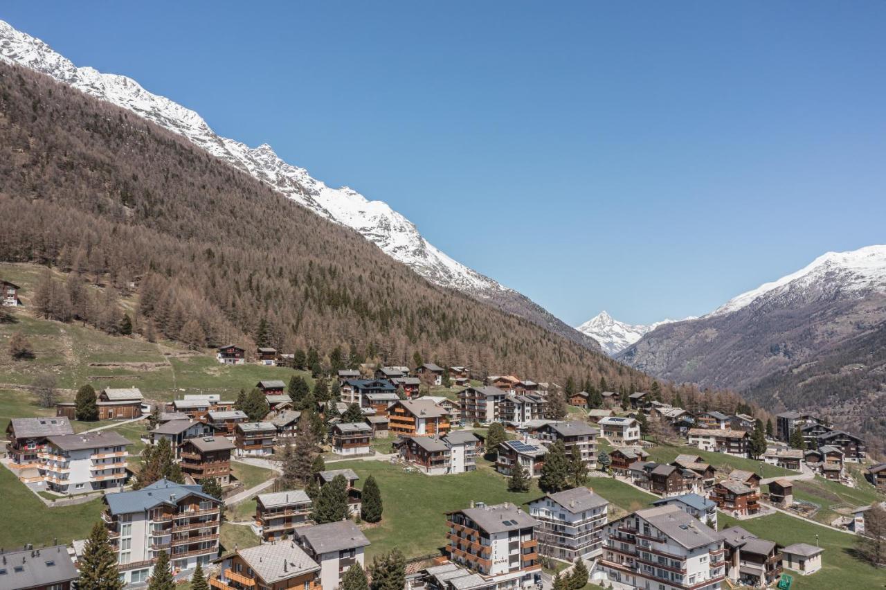 Apartmán Haus Alfa Saas Fee Exteriér fotografie