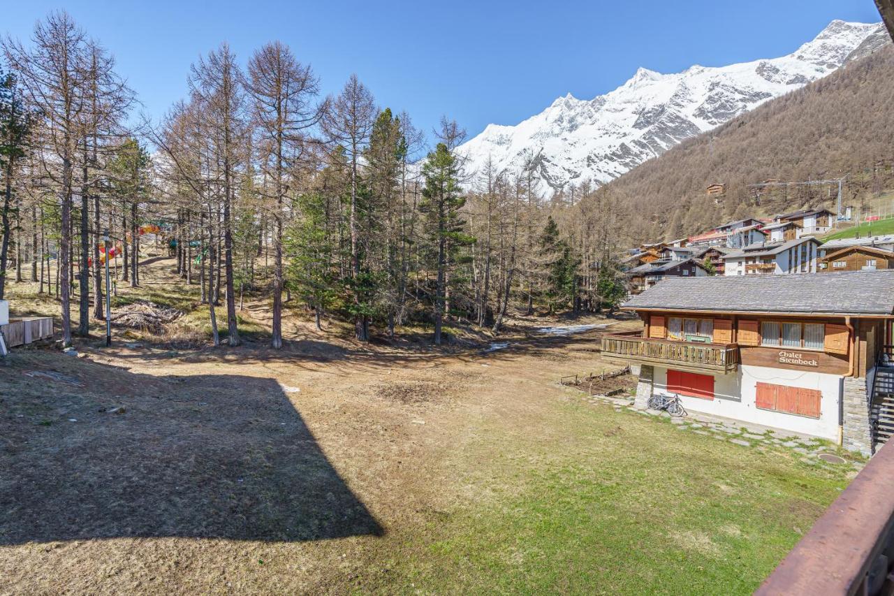 Apartmán Haus Alfa Saas Fee Exteriér fotografie