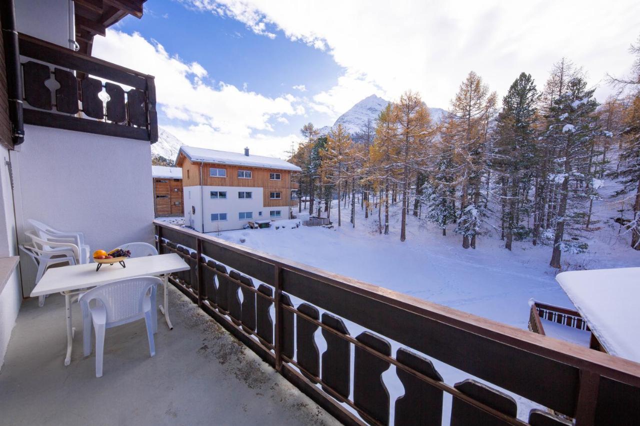 Apartmán Haus Alfa Saas Fee Exteriér fotografie
