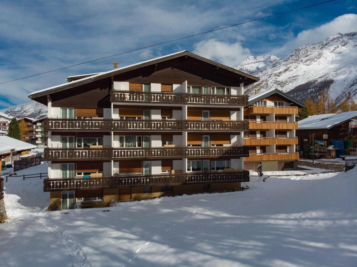 Apartmán Haus Alfa Saas Fee Exteriér fotografie