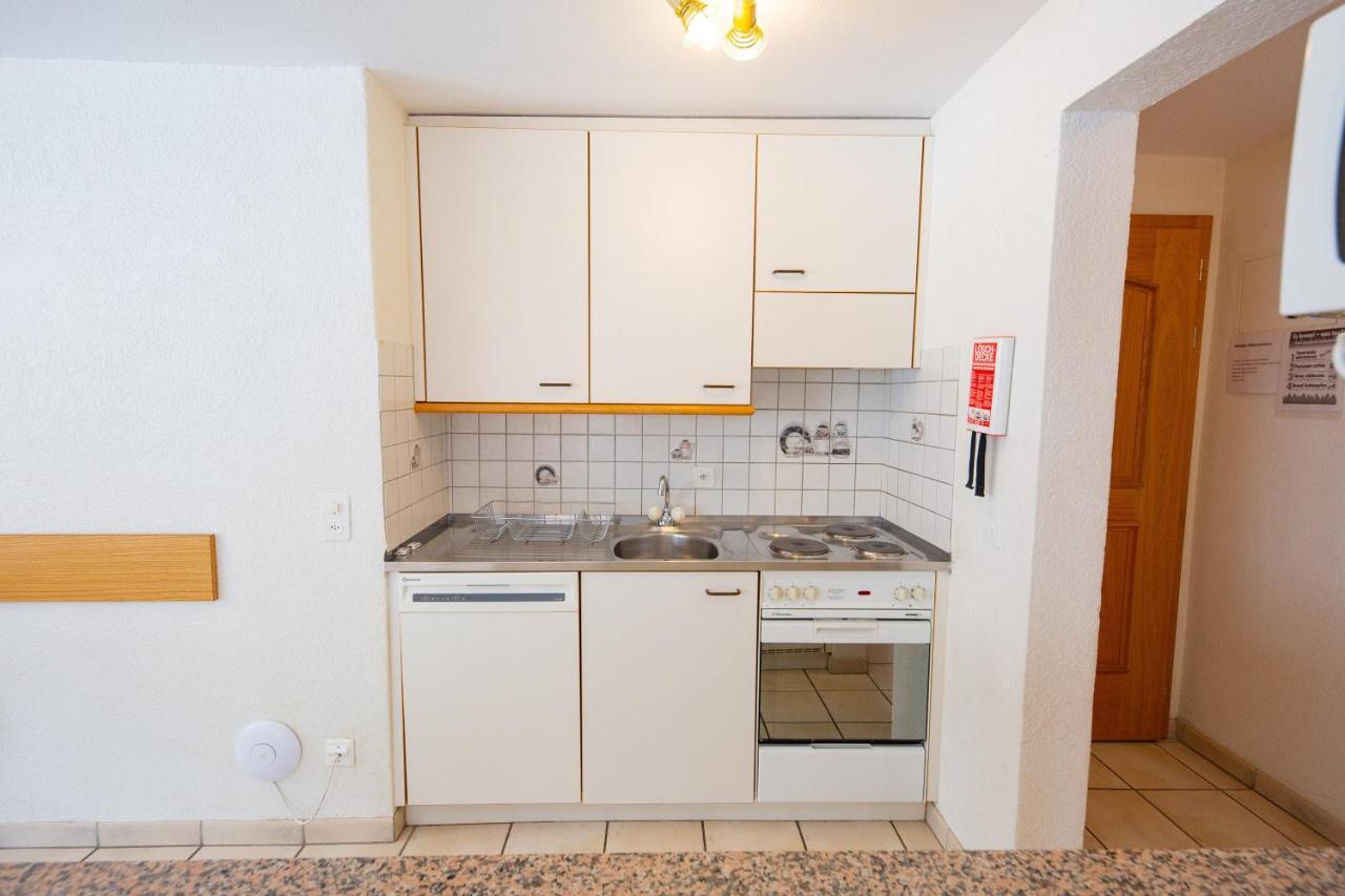 Apartmán Haus Alfa Saas Fee Exteriér fotografie
