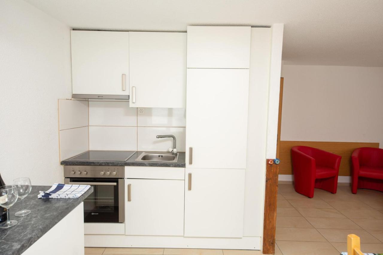 Apartmán Haus Alfa Saas Fee Exteriér fotografie