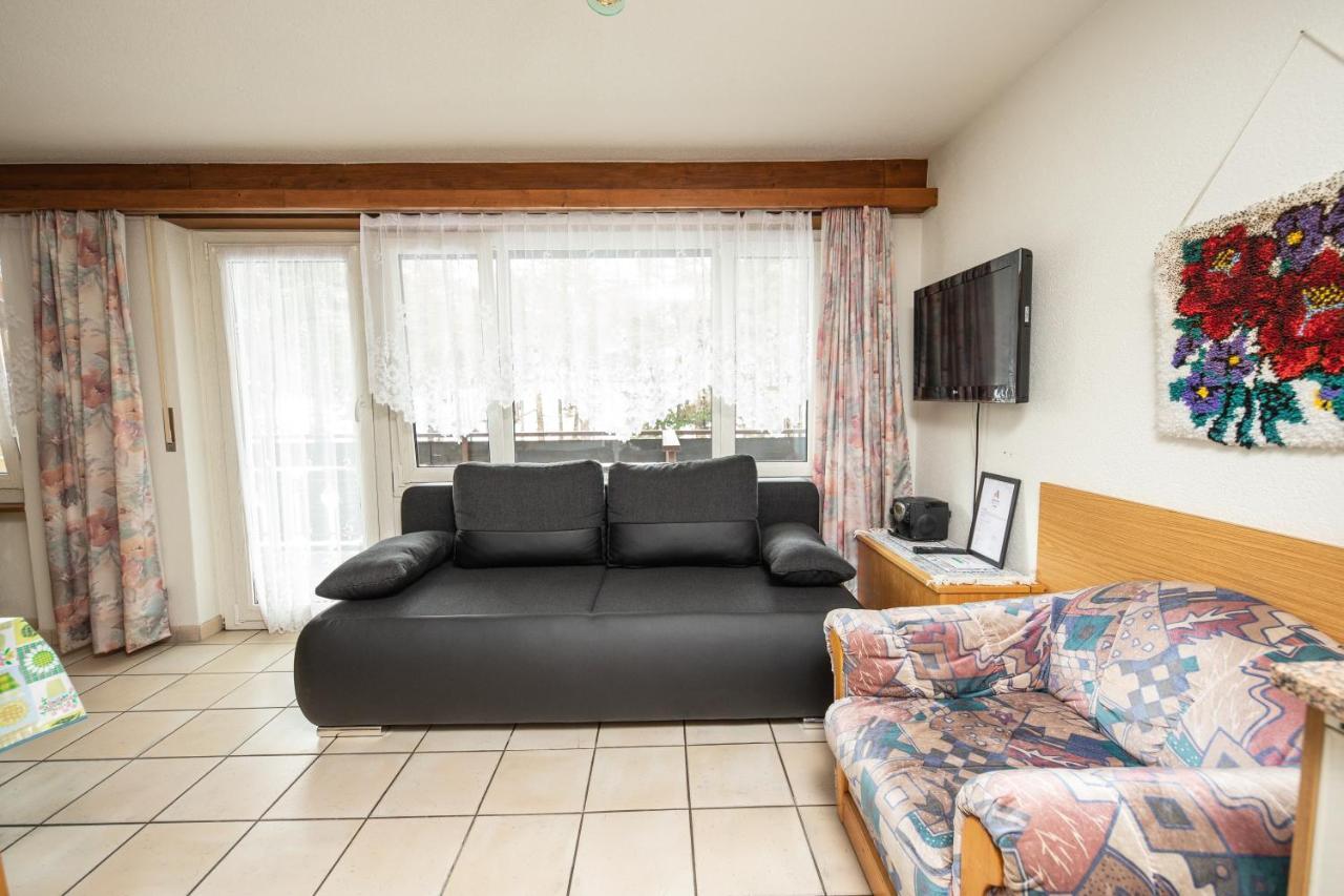 Apartmán Haus Alfa Saas Fee Exteriér fotografie